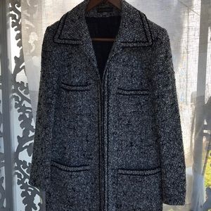 Angel Nina buckle coat jacket Sz 42/M France